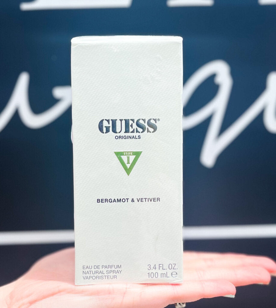 GUESS BERGAMOT & VETIVEER PERFUME