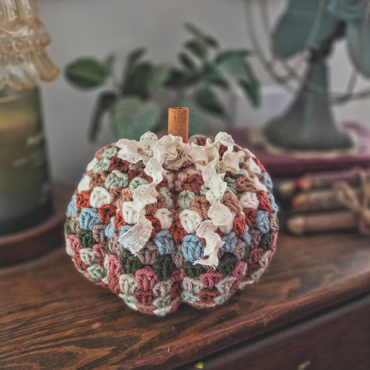 GRANNY SQUARE PUMPKIN