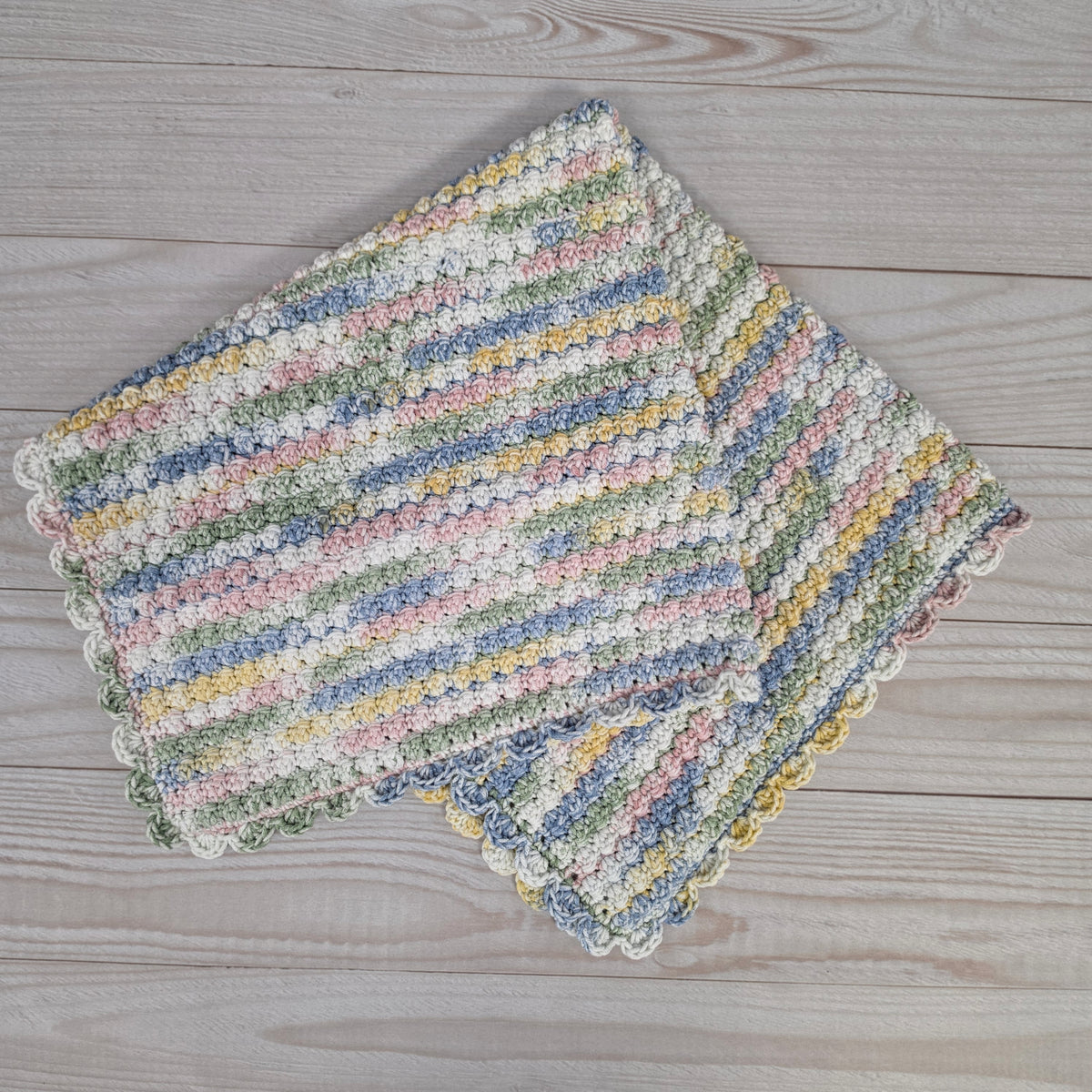 BERRY STITCH BABY BLANKET