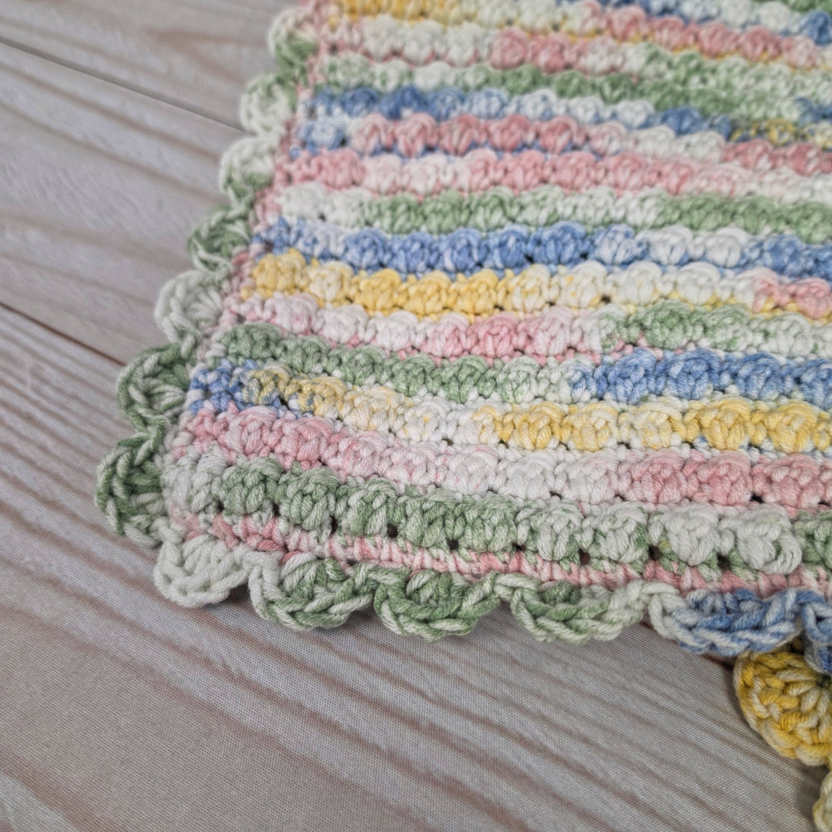 BERRY STITCH BABY BLANKET