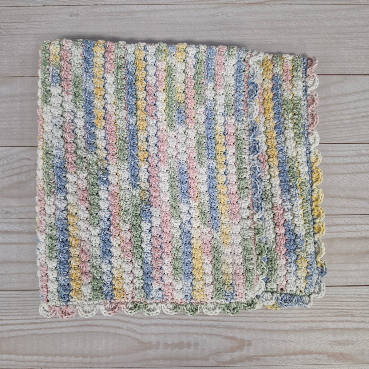 BERRY STITCH BABY BLANKET
