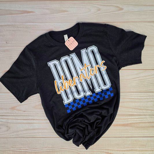 CHECKERED BOMO TEE