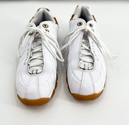 K SWISS WHT/LEOP 11