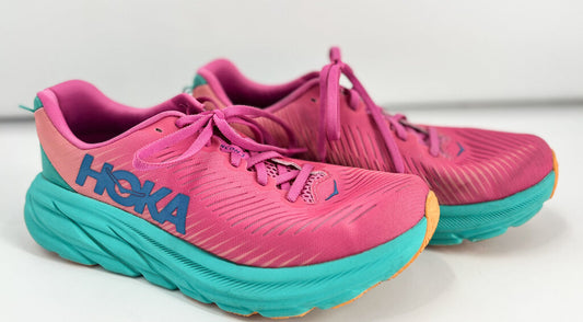 HOKA PNK/TEAL 8