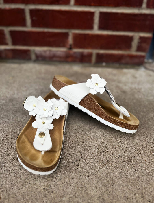 BIRKENSTOCK, WHT 6