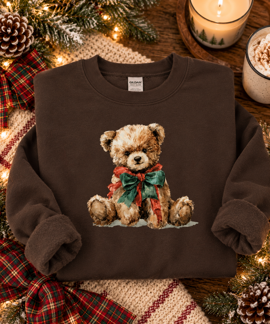 VINTAGE CHRISTMAS BEAR CREW